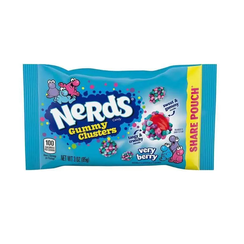 Nerds Gummy Clusters Very Berry 85g