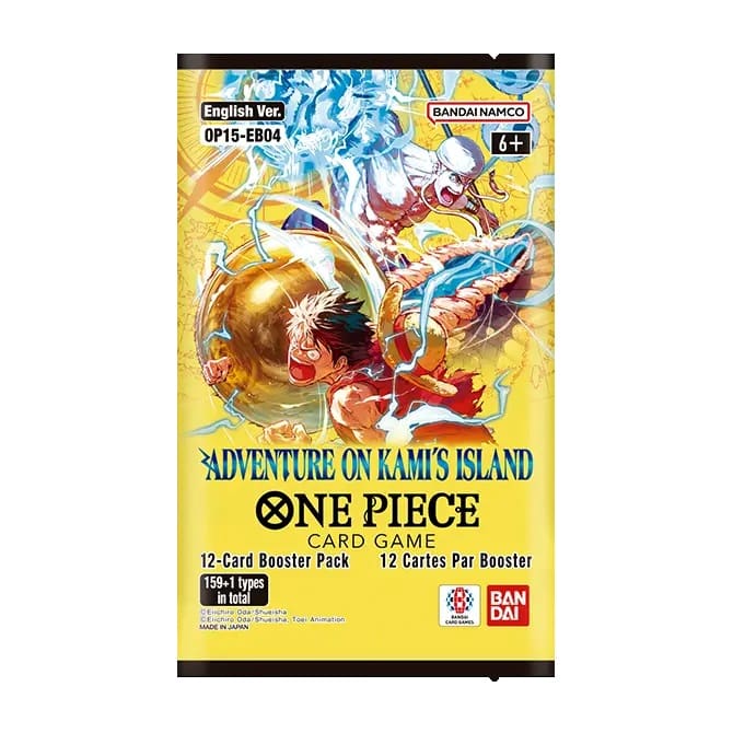 ONE PIECE CARD GAME – ADVENTURE ON KAMIS ISLAND [OP-15] – BOOSTER PACK – LIMIT 3