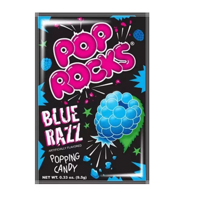 Pop Rocks Popping Candy Blue Razz