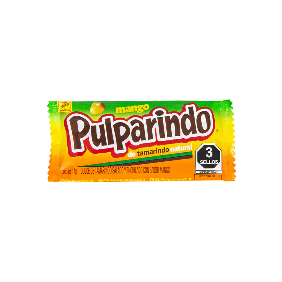 Pulparindo Mango Tamarind Candy 14g