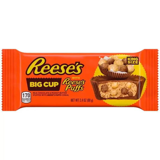 Reeses Big Cup With Reeses Puffs King Size 68g