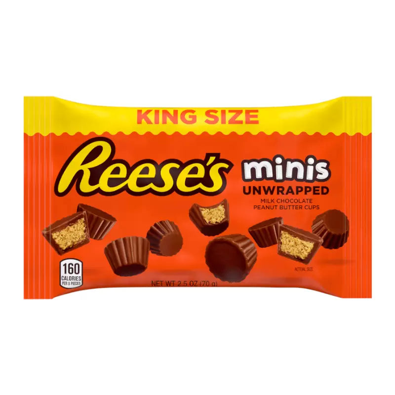 Reeses Minis Unwrapped King Size 70g