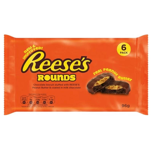 Reeses Rounds Biscuits 96g