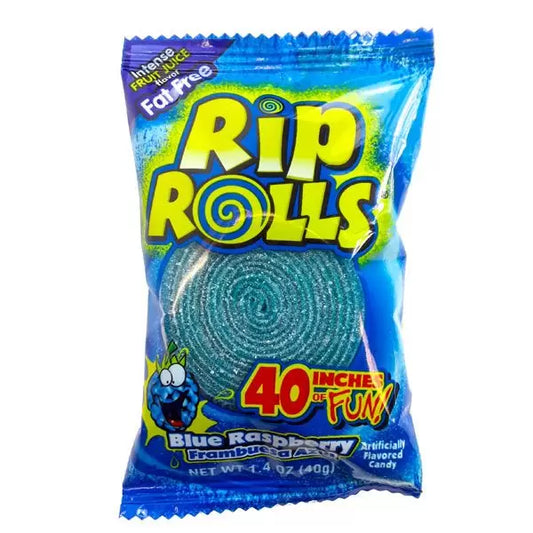 Rip Rolls Blue Raspberry