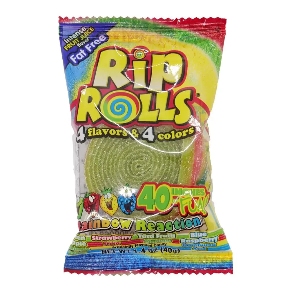 Rip Rolls Rainbow Reaction