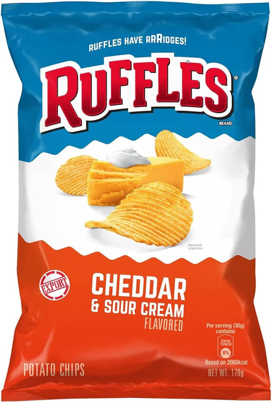 Ruffles Cheddar & Sour Cream - 184g