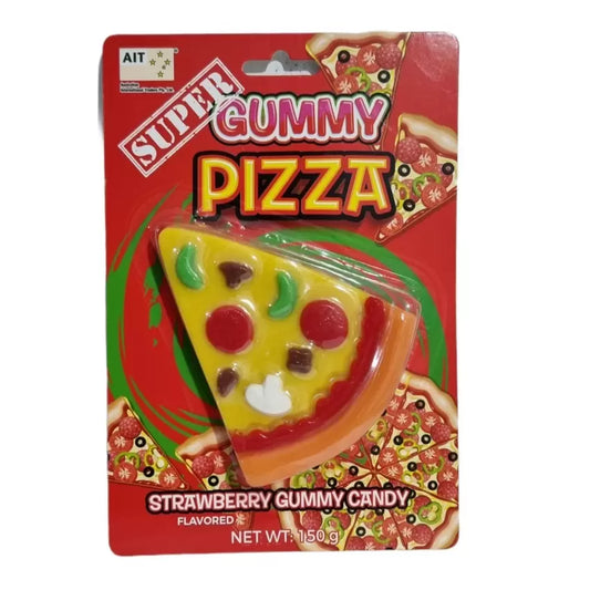 Super Gummy Pizza Strawberry 150g