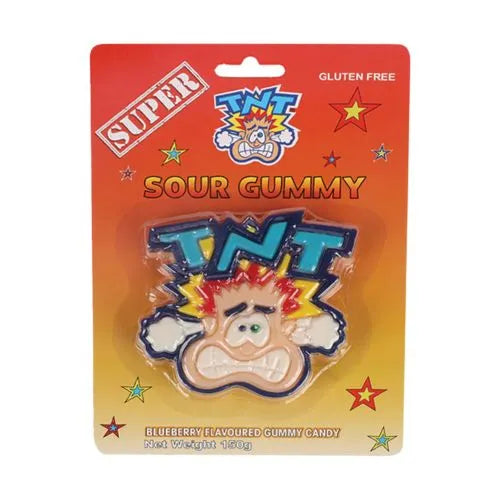 Super Gummy Tnt Head Sour 150g