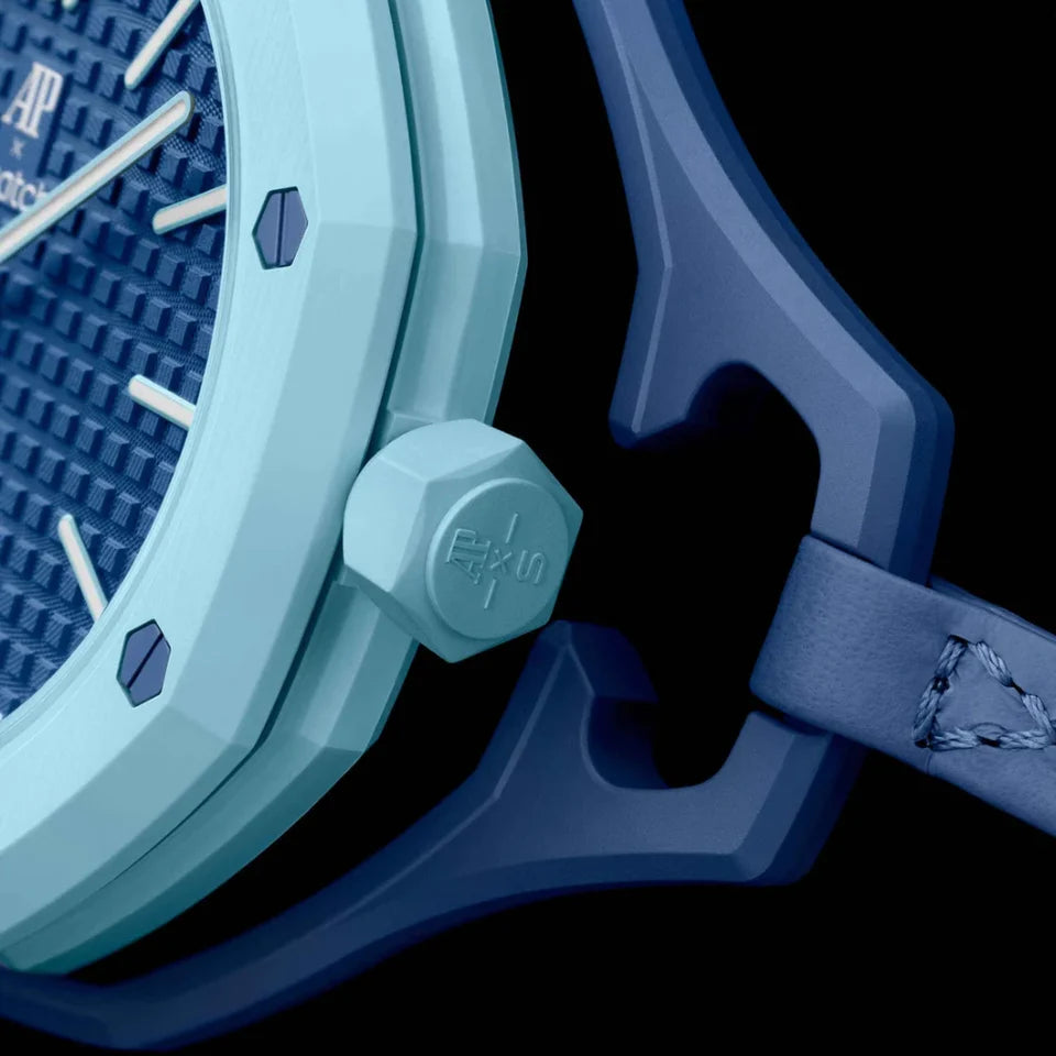 SWATCH X AUDEMARS PIGUET BIOCERAMIC ROYAL POP POCKET WATCH SAVONNETTE LAN BA
