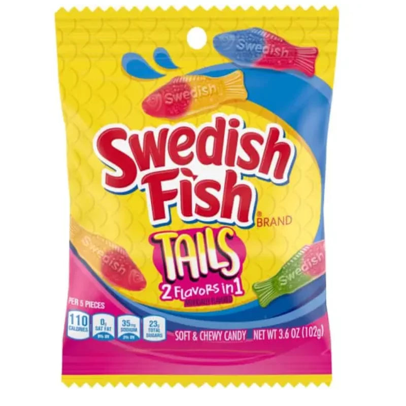 Swedish Fish Big Tails 102g