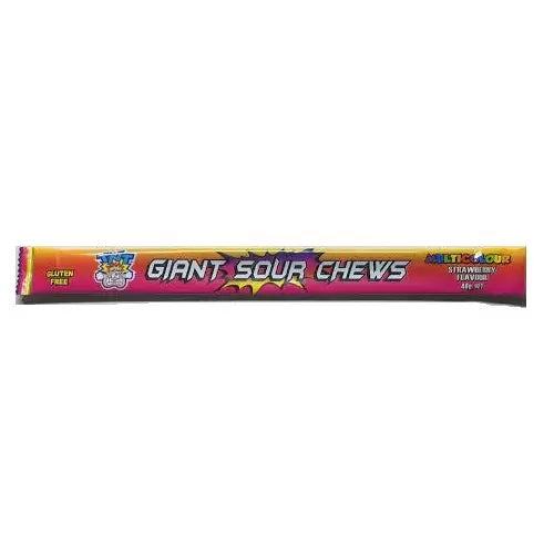 TNT Giant Sour Chews Multicolour 40g