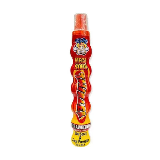 TNT Mega Sour Strawberry Twirler 80mL