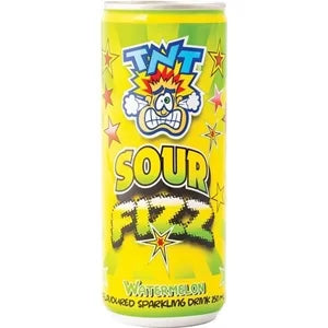 TNT Sour Fizz Drink Watermelon 250ml