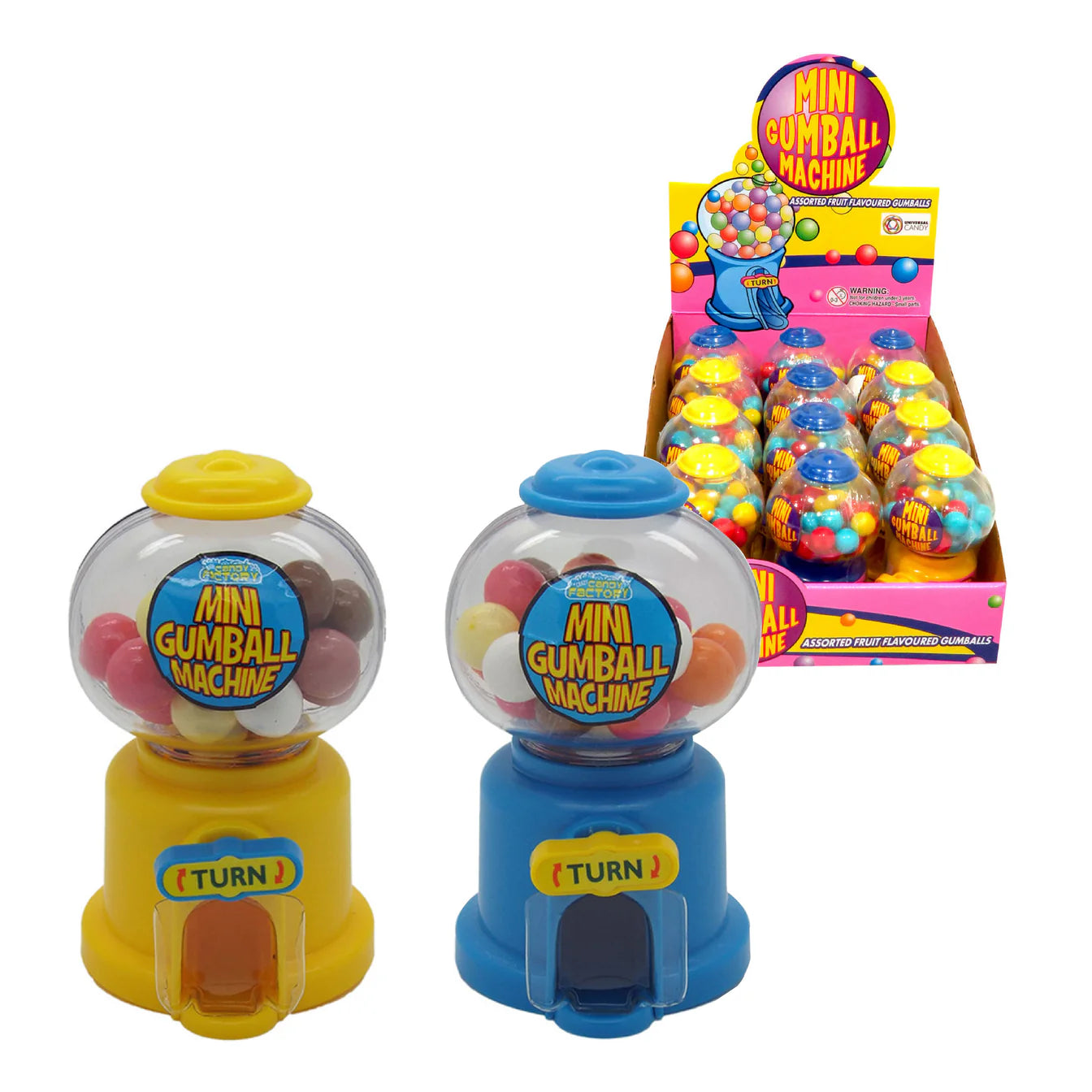 Mini Gumball Machine Assorted
