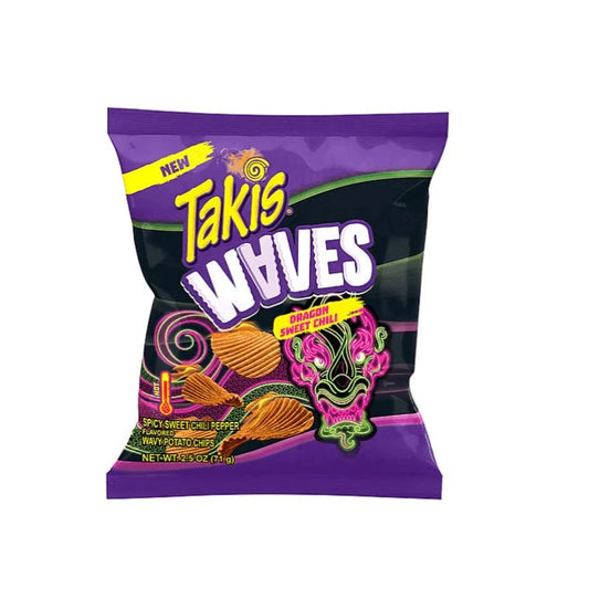 Takis Waves Dragon Sweet Chilli 71g