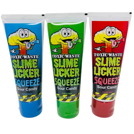 Toxic Waste Slime Licker Sour Squeeze Candy 70g