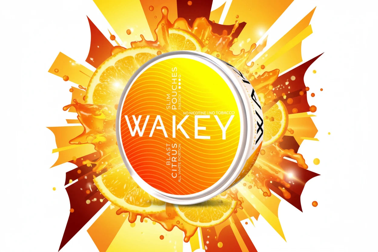 Wakey Citrus Blast Energy Pouches | 50MG