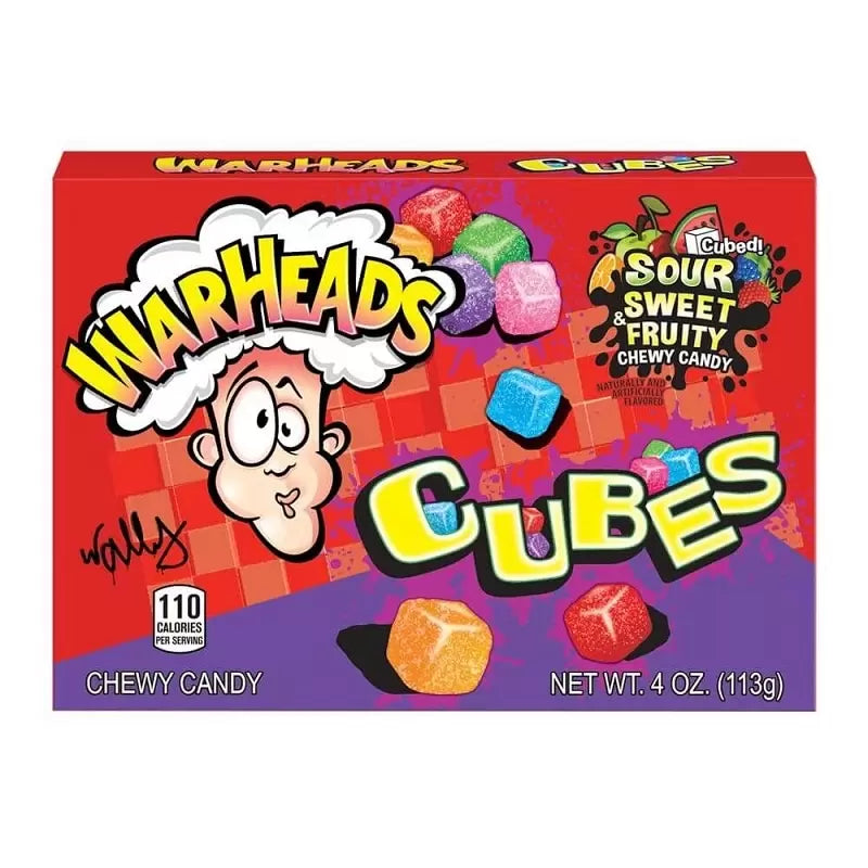 Warheads Cubes 113g Box