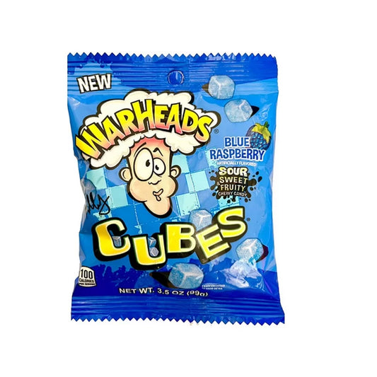 Warheads Cubes Blue Raspberry 99g