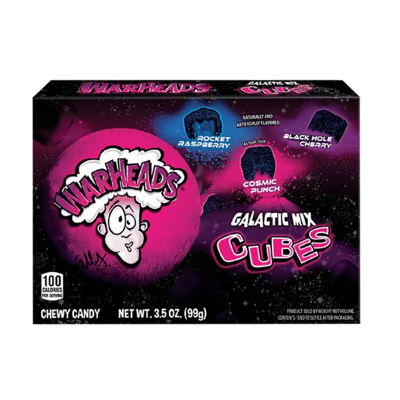 Warheads Galactic Mix Cubes 99g