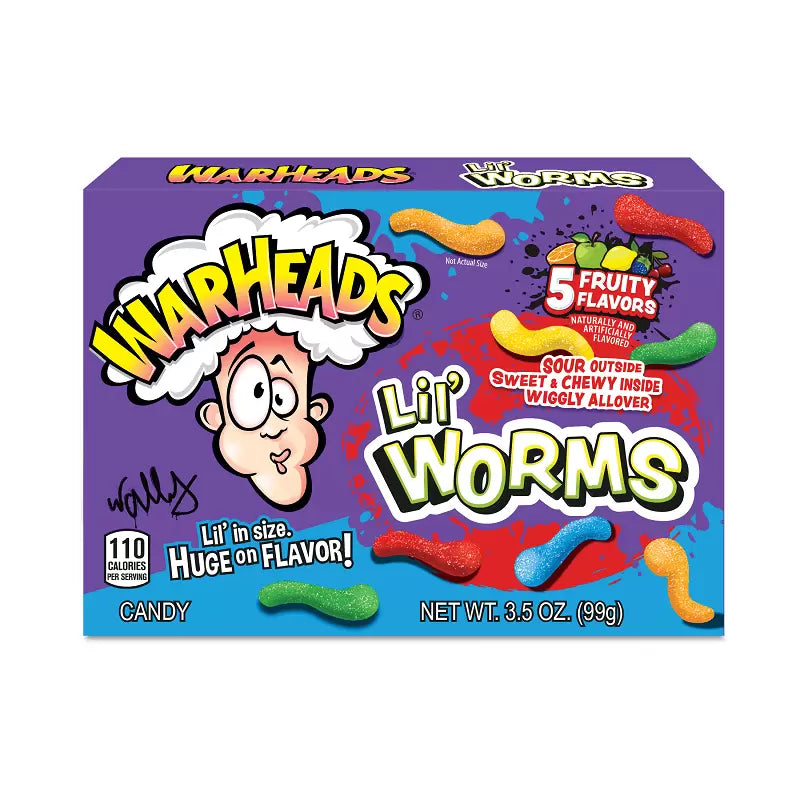 Warheads Lil Worms 99g