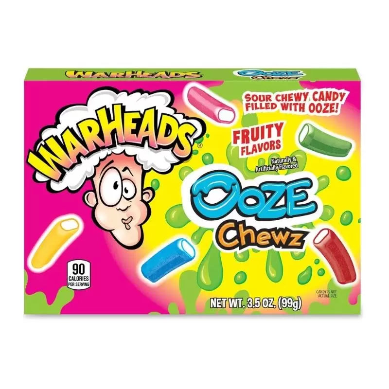 Warheads Ooze Chewz Fruity 99g Box