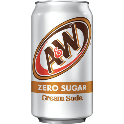 A&W Cream Soda Zero Sugar - 355mL