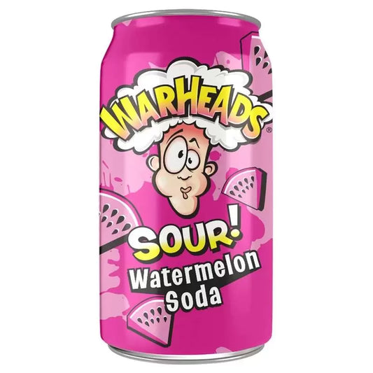 Warheads Sour Watermelon 355mL