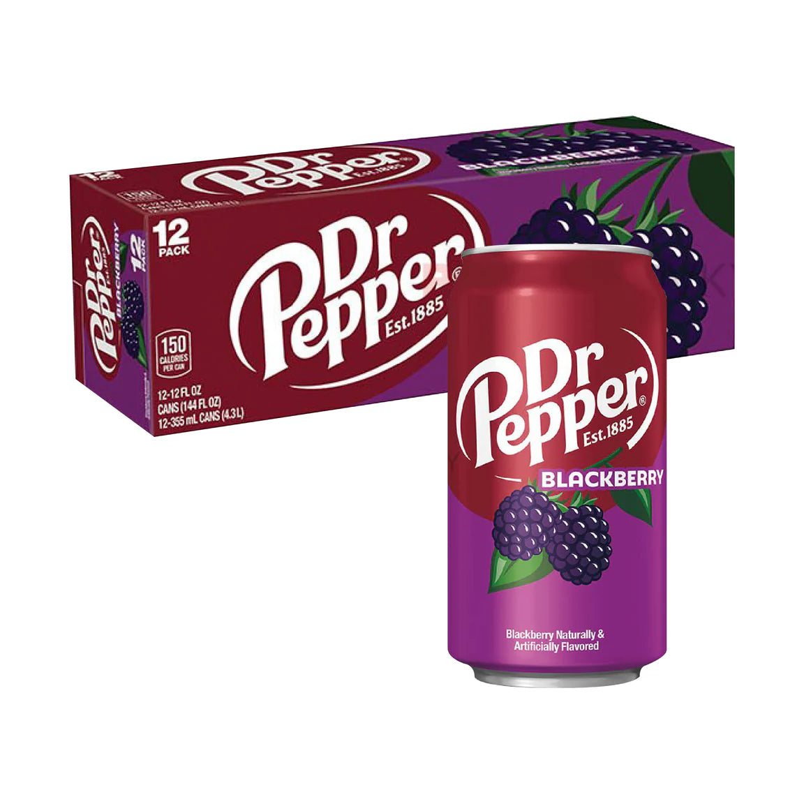 Dr. Pepper Blackberry - 355mL