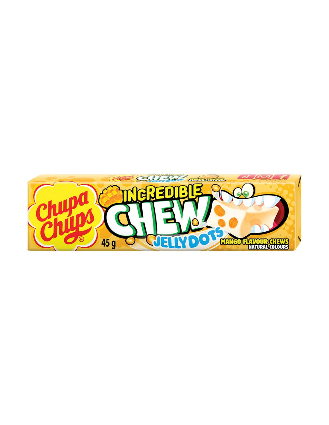 Chupa Chups Incredible Chew Jelly Dots Mango - 45g