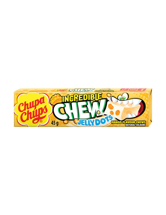 Chupa Chups Incredible Chew Jelly Dots Mango - 45g
