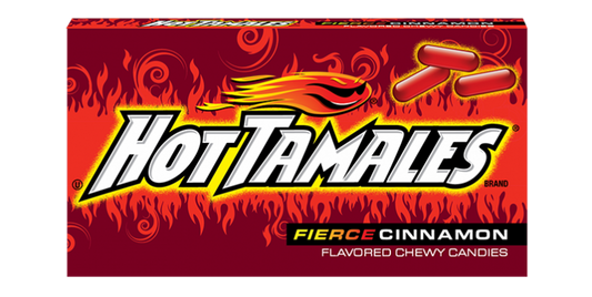 Hot Tamales Fierce Cinnamon Chewy Candies