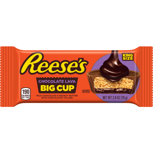 Reese's Big Cup Caramel Chocolate Lava King Size - 79g