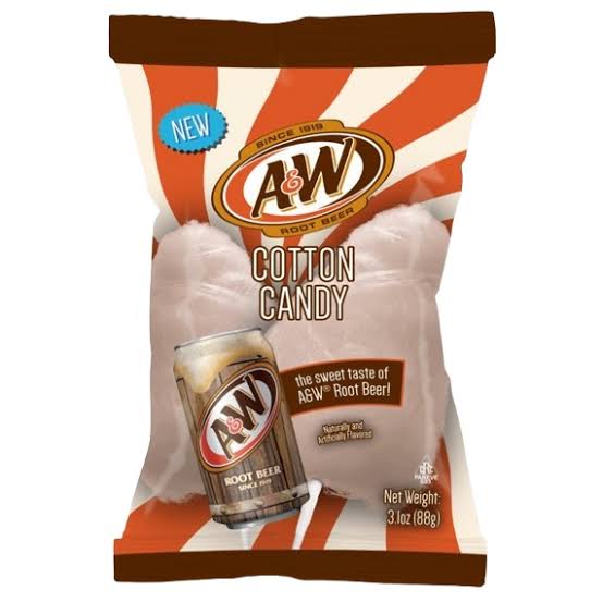A&W Root Beer Cotton Candy - 88g