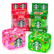 Strawberry Lemonade Jelly Ice Cube Squishy Toy - Assorted