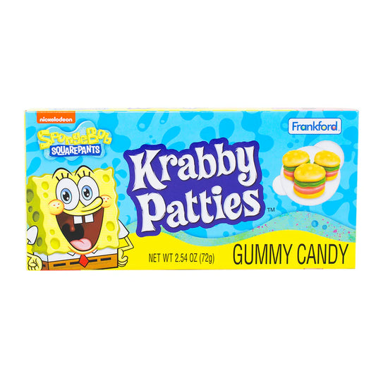 SpongeBob SquarePants Krabby Patties Gummy Candy - 72g