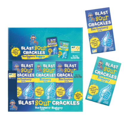 Ka Bluey Blast Sour Crackle 10g