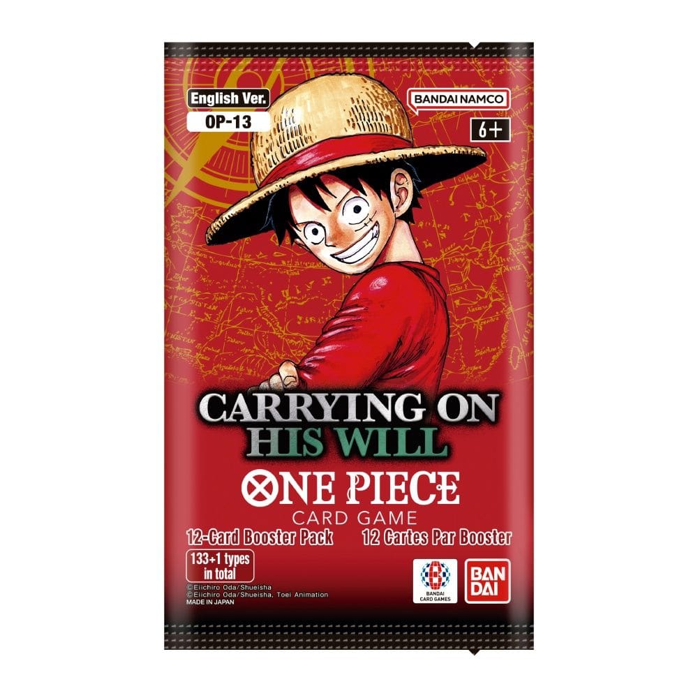 ONE PIECE CARD GAME: BOOSTER PACK (Single) – CARRYING ON HIS WILL [OP-13]