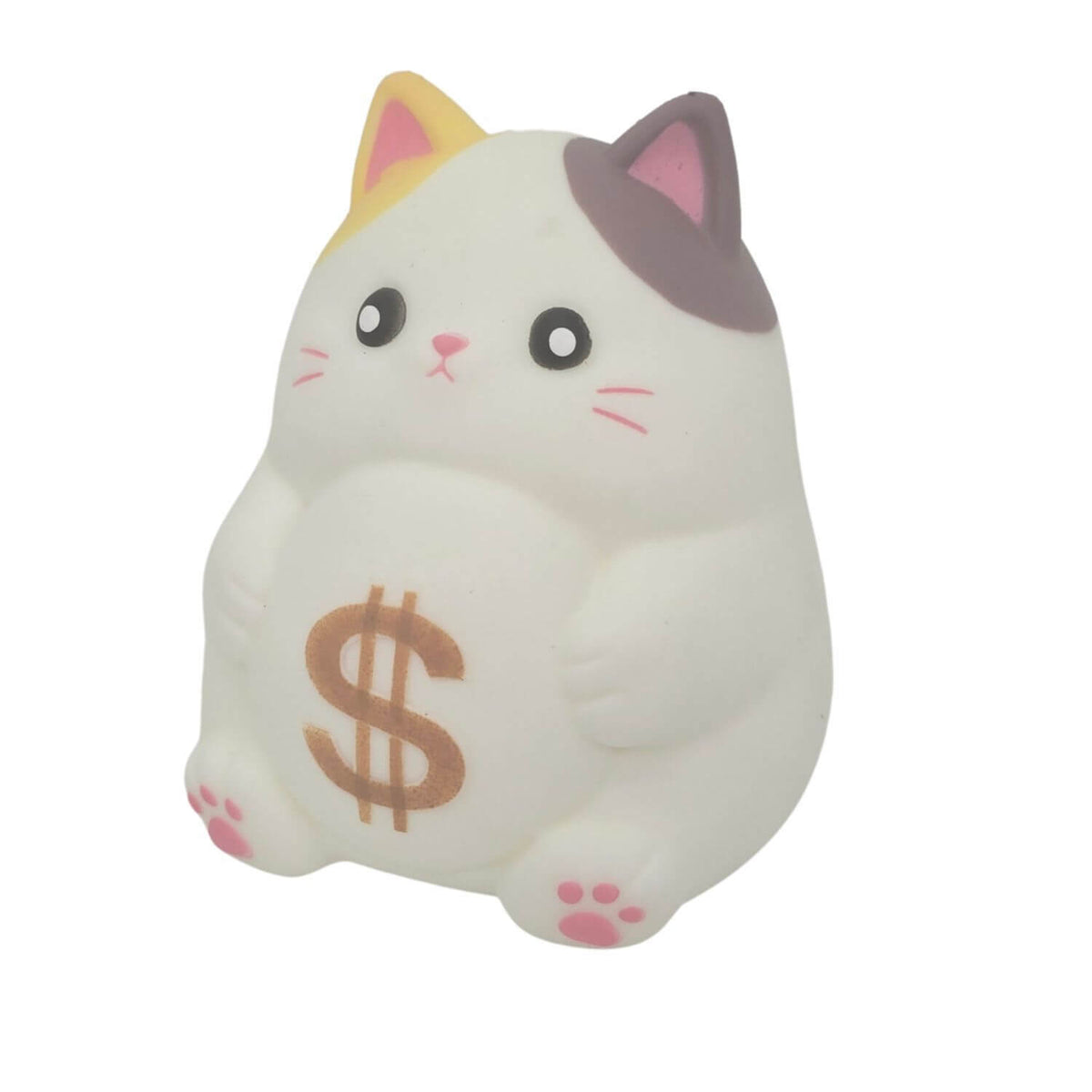 Money Cat Squishy Toy – Cute Lucky Cat Stress Relief Toy