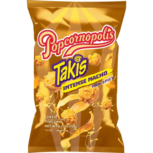 Barcel Takis Popcornopolis Intense Nacho - 270g