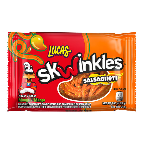 LUCAS SKWINKLES Salsagheti Mango flavor - 24g