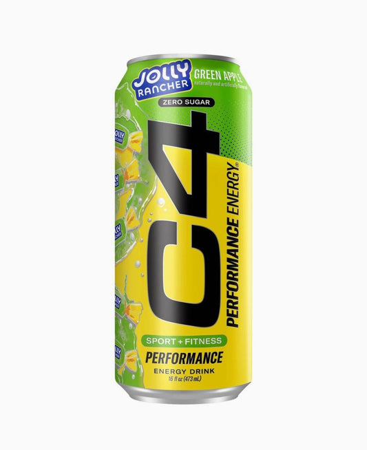 C4 Jolly Rancher Green Apple Energy Drink - 473ml