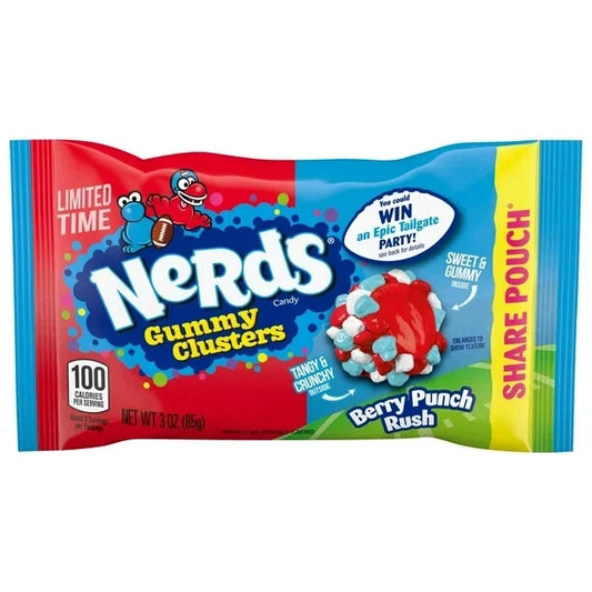 Nerds Gummy Clusters Berry Punch Rush - 85g