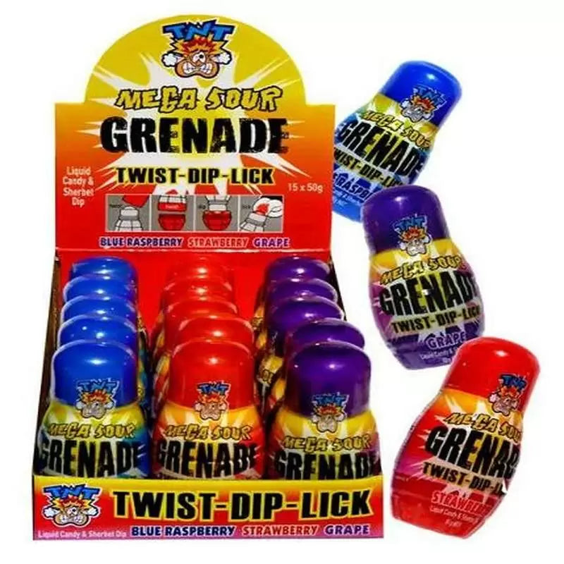 TNT Mega Sour Grenade 50g